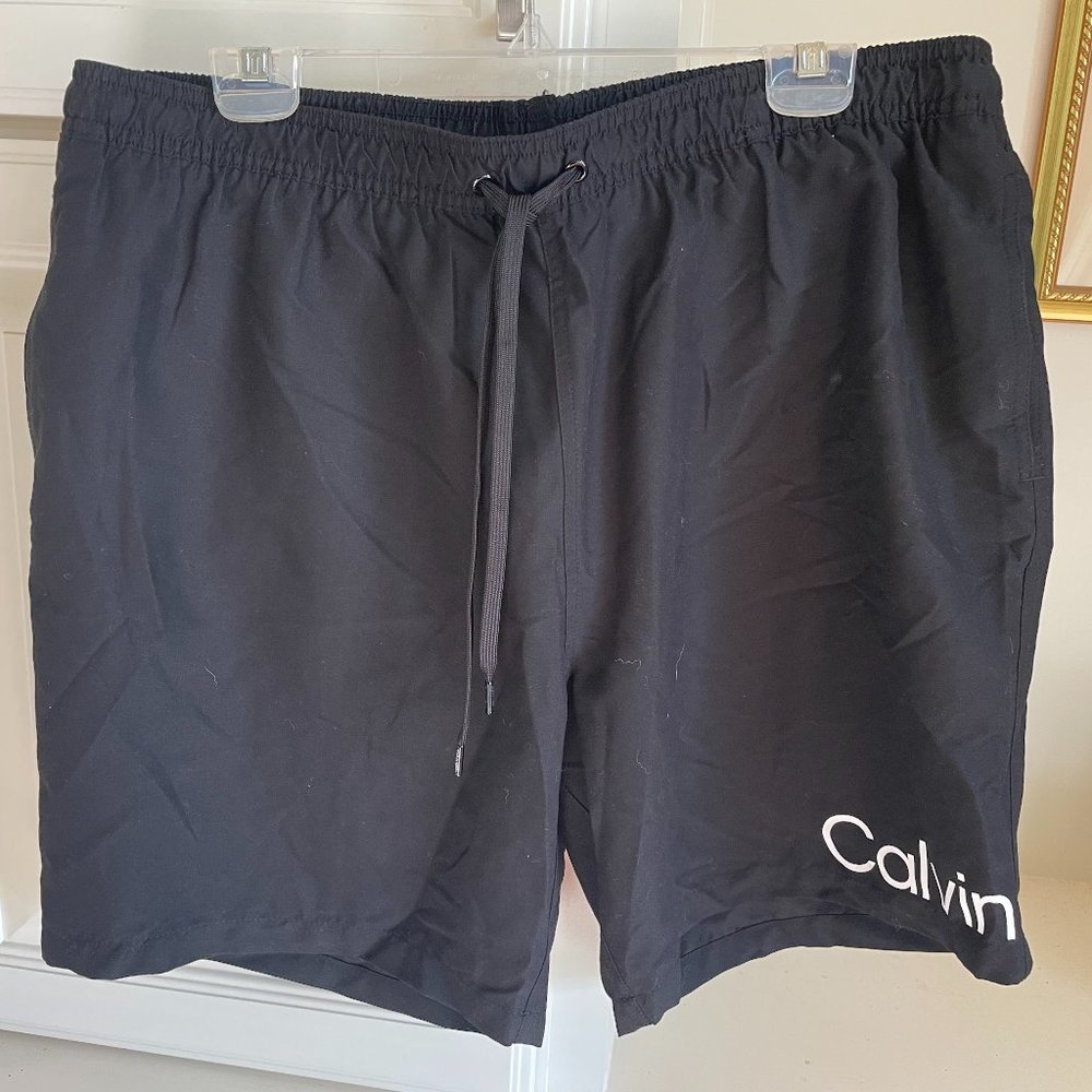New Calvin Klein Men's Logo Swimsuit XXL